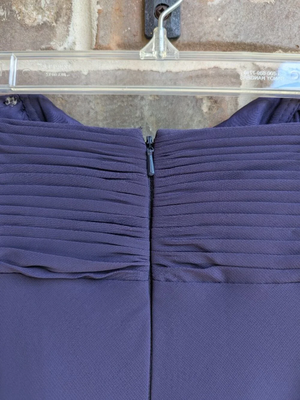 David's Bridal strapless cocktail dress, size 2